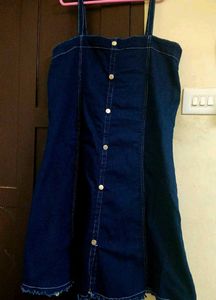 Denim Bodycon Mini Dress