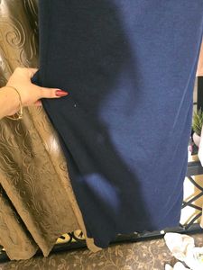 Elegant Navy Blue Dress