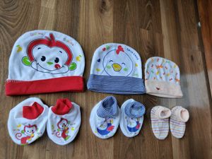 Baby Cap &amp; Bootie Set