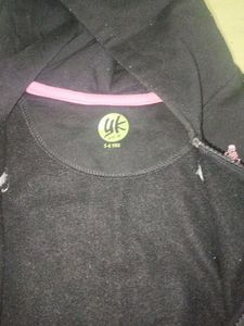 Cute Black Star Hoodie for kids unisex