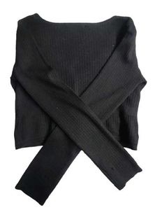 Black Long Sleeve Top