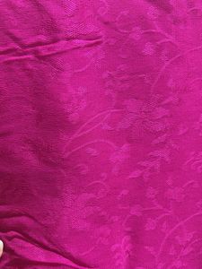 Pink Saree With Golden carry border