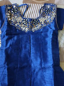 Three Piece Blue Dress