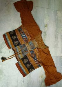 Vintage Style Brown Dress