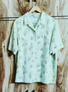Pista Colour Cotton Shirt Size-38