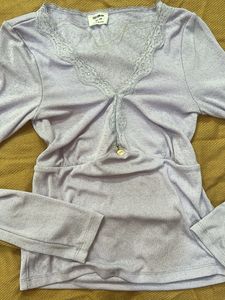 Chic Lavender Top