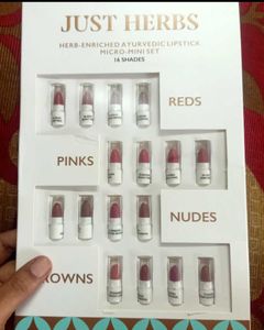 Pack of 14 Just Herbs Lipstick