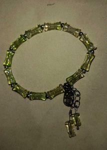 Green Beaded Bracelet