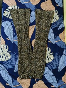 Leopard Print Bell Bottoms