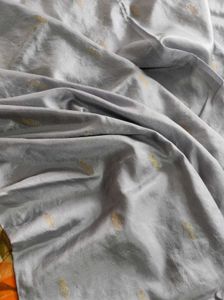 Elegant Pink &amp; Grey Soft Silk Saree