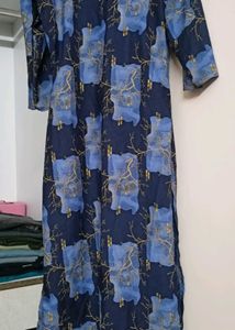 Blue Printed Kurta