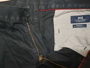 black Straight Leg Pants