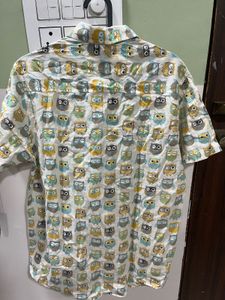 Quriky Owl Print Night suit Combo