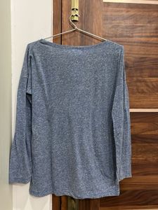 Heart Sequin Long Sleeve Top