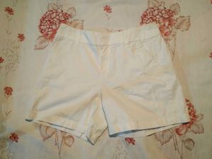 White Bermuda Shorts
