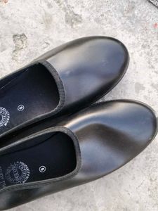 Study Time Black School Shoes