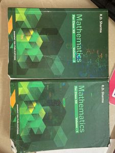 RD Sharma Maths .class 12