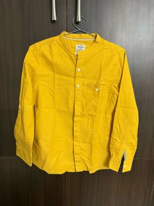Pepe Jeans mustard Yellow Shirt for 6-8 year old