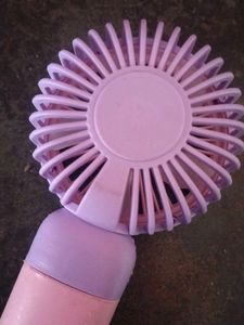 Cute Pink Portable Mini Fan