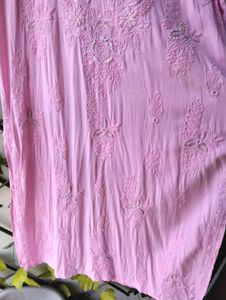 Beautiful Baby Pink Kurta Pant Set