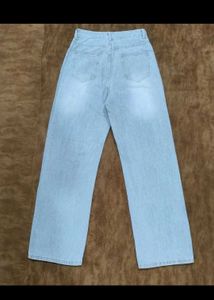 Light Wash Wide Leg Jeans
