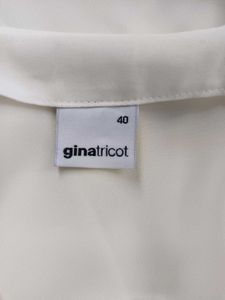 Imported Off White Wrap Top