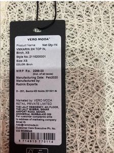 Vero ModaSheer Lace Top