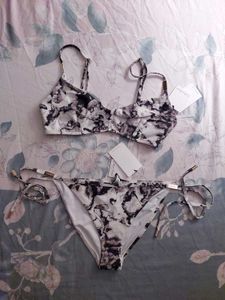 Calvin Klein Marble Bikini Set