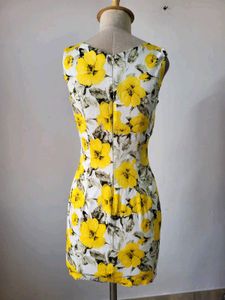 Floral Print Mini Dress