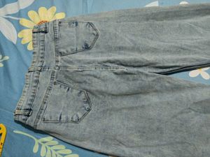 Frayed Hem Denim Culottes