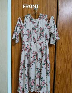 Offshoulder Floral Mini Dress