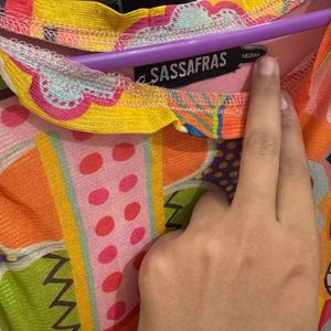 Colorful Sleeveless Bodycon Dress