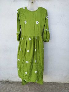 Green Kurta Set