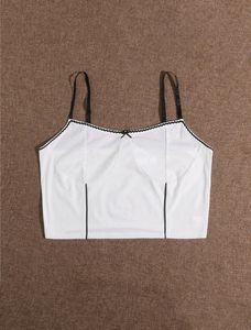 Cute white cami top 🤍🐻‍❄️
