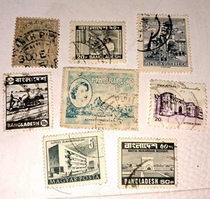 Antique British-India Stamp