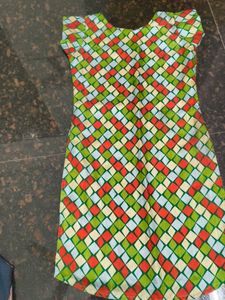 Diamond Patterned Dress