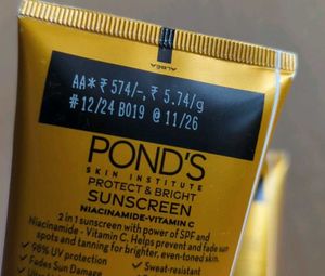 Pond&#39;s Sun Miracle Sunscreen SPF 50 &amp; 55