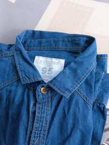 Full Sleeve Jeans Shirt
