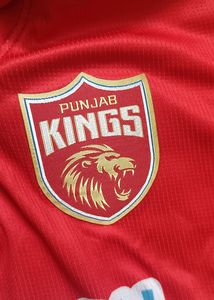 New Unused Punjab Kings Signed Official Cricket Merchandise - Red T Shirt (Tag Attached But No Price Mentioned So Selling As Like New) Size- L