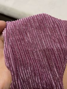 Pink Velvet Criss-Cross Top