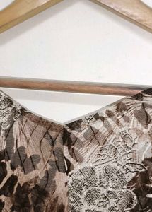 Trendy New Sheer Animal Print Tank