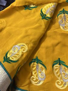 Yellow Saree