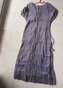 Elegant purple with some golden effect Embellished