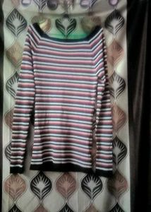Striped Long Sleeve Top
