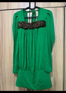 Fancy Green Top
