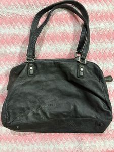 Liebeskind Berlin Black Leather Satchel
