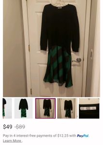 zara Striped Midi Dress