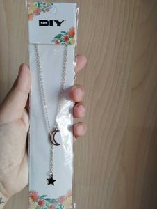 Moon &amp; Star Pendant Necklace❤️
