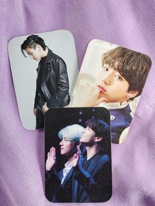 BTS TAEKOOK Photocard + Jungkook COMBO