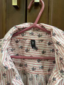 Striped &amp; Floral Women's Shirt